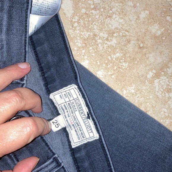 Current/Elliott Skinny Jeans Size 25 - Picture 3 of 3